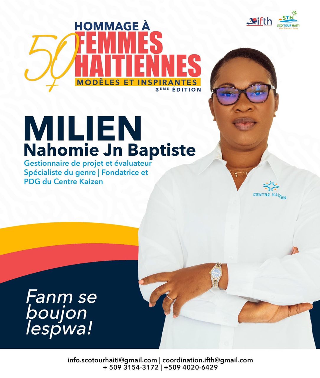 3e edition du projet : Hommage aux 50 femmes haitiennes modèles et inspirantes